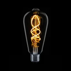 Trading Lighting Led Verlichting En Led Lampen|Led lamp Spiraal Druppel E27 Smoke