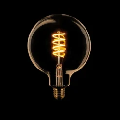 Trading Lighting Led Verlichting En Led Lampen|Led lamp Spiraal Rond 12,5cm E27 Gold