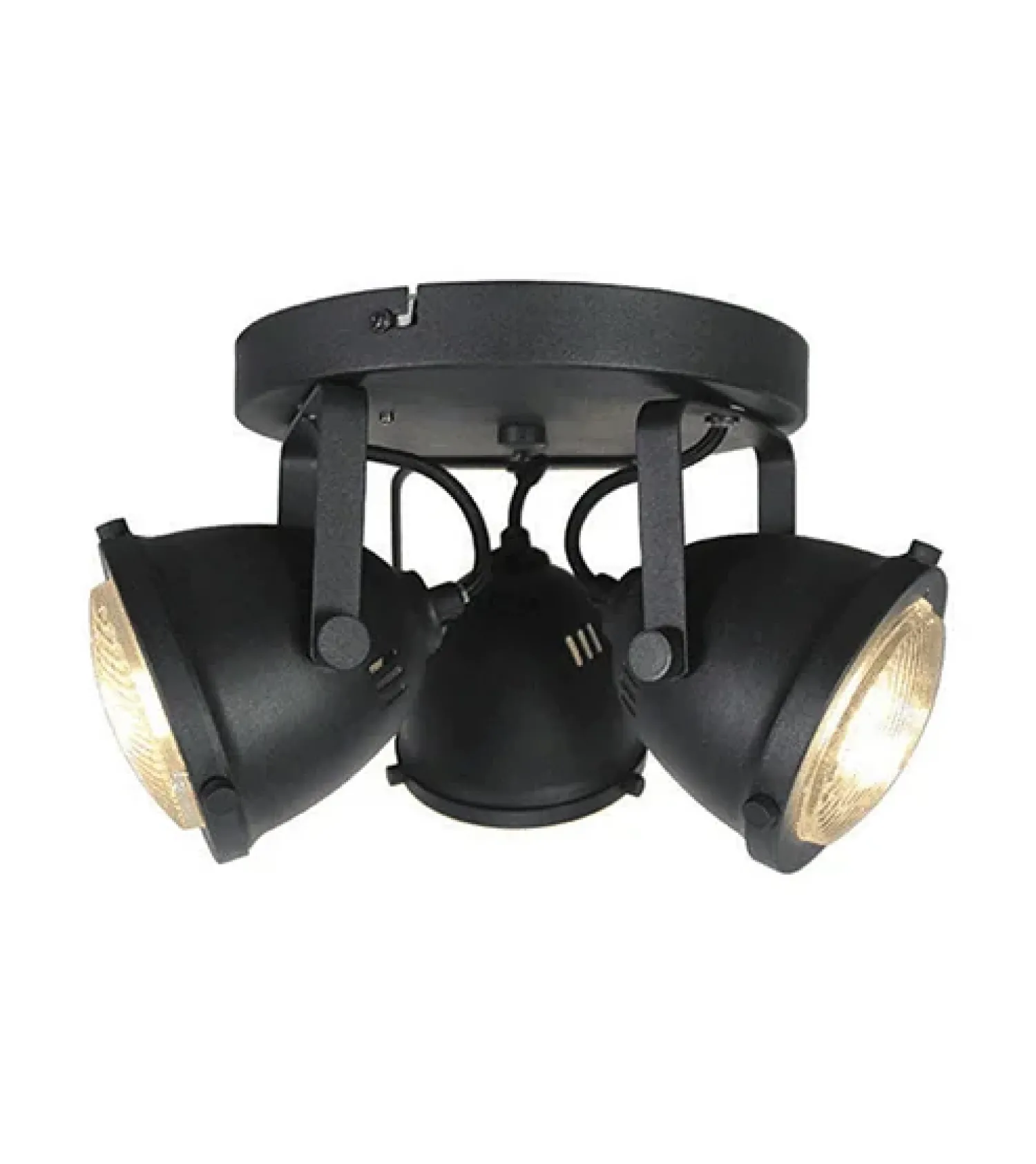 Label51 Spots|LED Spot Moto 3 zwart