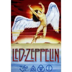 Cavetown Metalen Borden|Led Zeppelin Swan Song - metalen bord