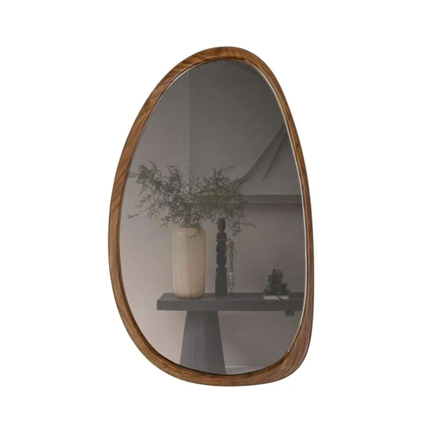 WOOOD Spiegels|Leif Spiegel hout naturel 64x38cm