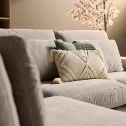 Furndea Hoekbanken|Lena Bank Ottomane Links + 2,5 zits rechts Beige
