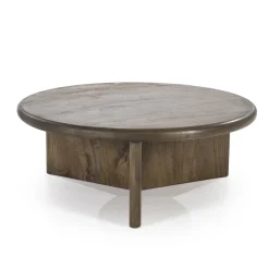 By Boo Salontafels|Leoni Salontafel large Bruin 80cm