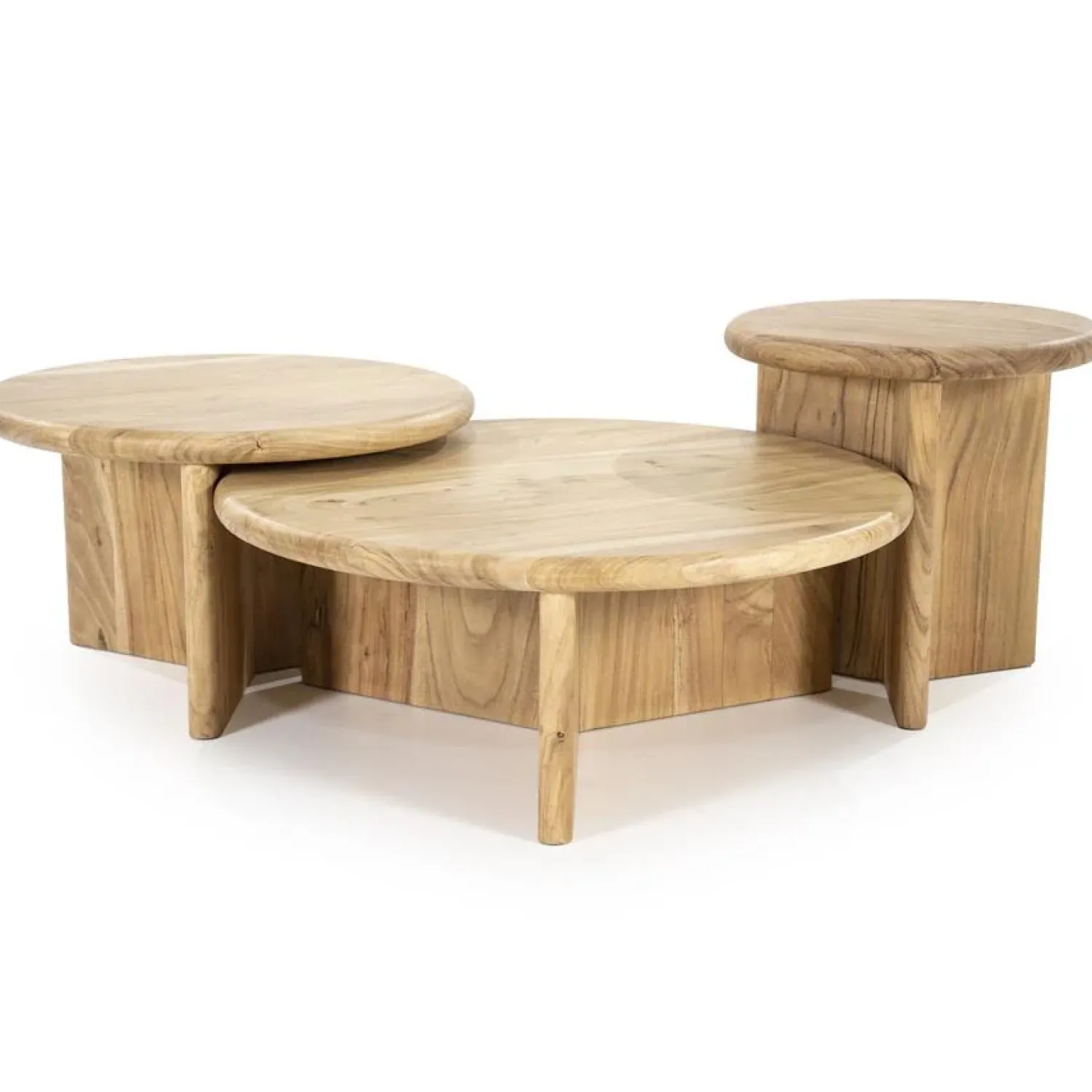 By Boo Salontafels|Leoni Salontafel large Naturel 80cm