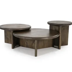By Boo Salontafels|Leoni Salontafel small Bruin 45cm