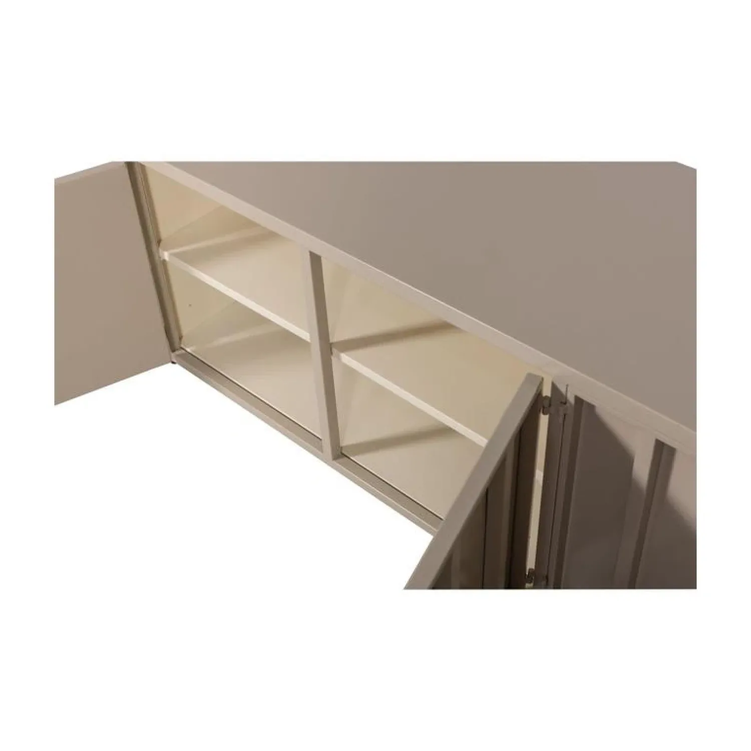 WOOOD Industriele Kasten|Tv Meubels|Level Tv meubel metaal zand 160cm