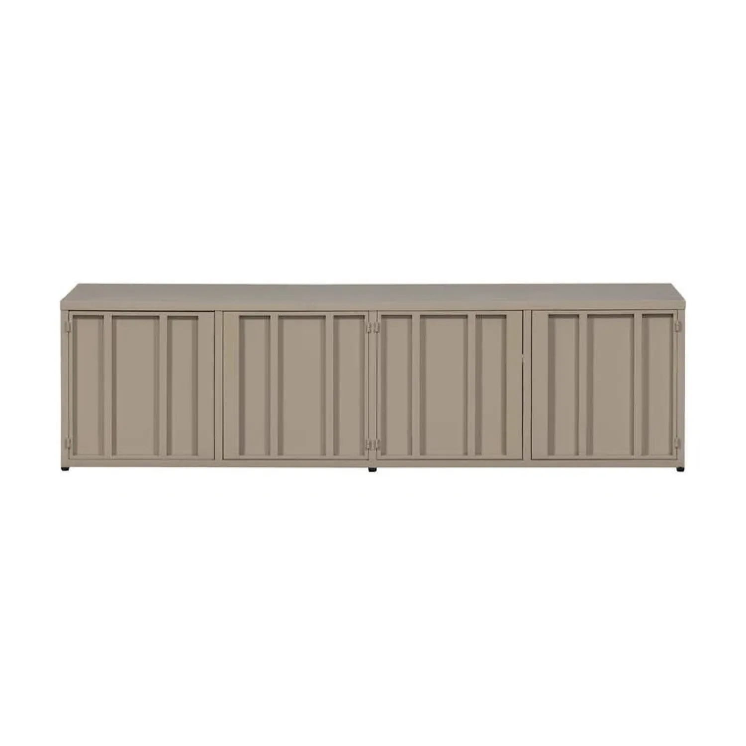 WOOOD Industriele Kasten|Tv Meubels|Level Tv meubel metaal zand 160cm