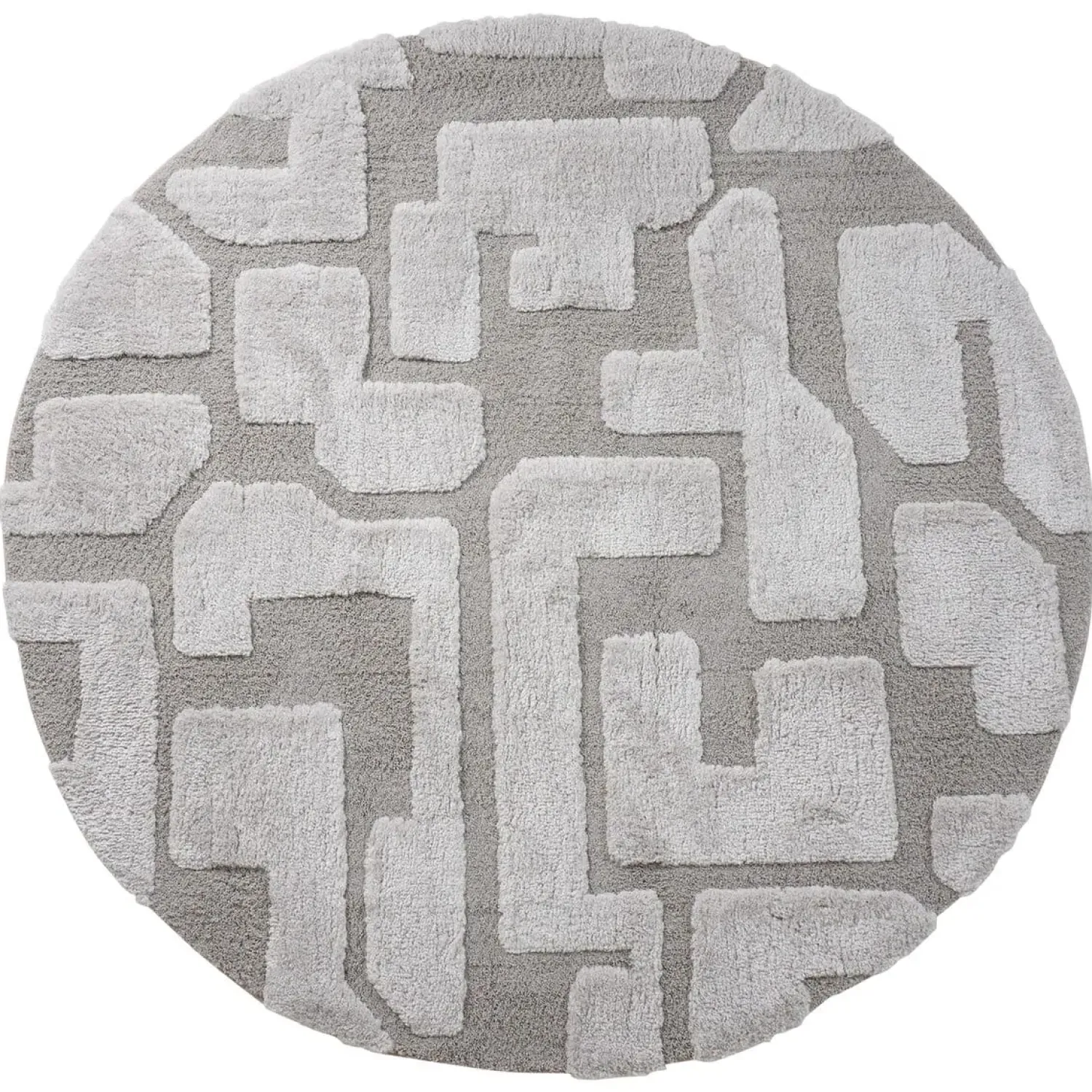 Decor 88 Vloerkleden|Liana vloerkleed Beige Rond 160x160cm