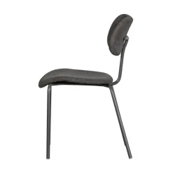 WOOOD Eetkamerstoelen|Link Eetkamerstoel bruin/grijs