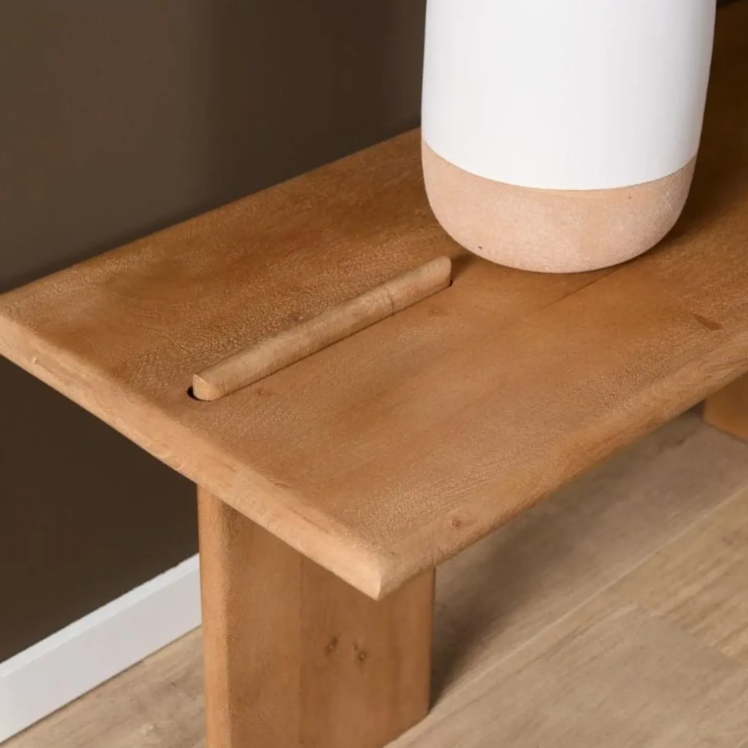 Furndea Industriele Kasten|Tv Meubels|Liora Tv meubel naturel Mangohout 160 cm