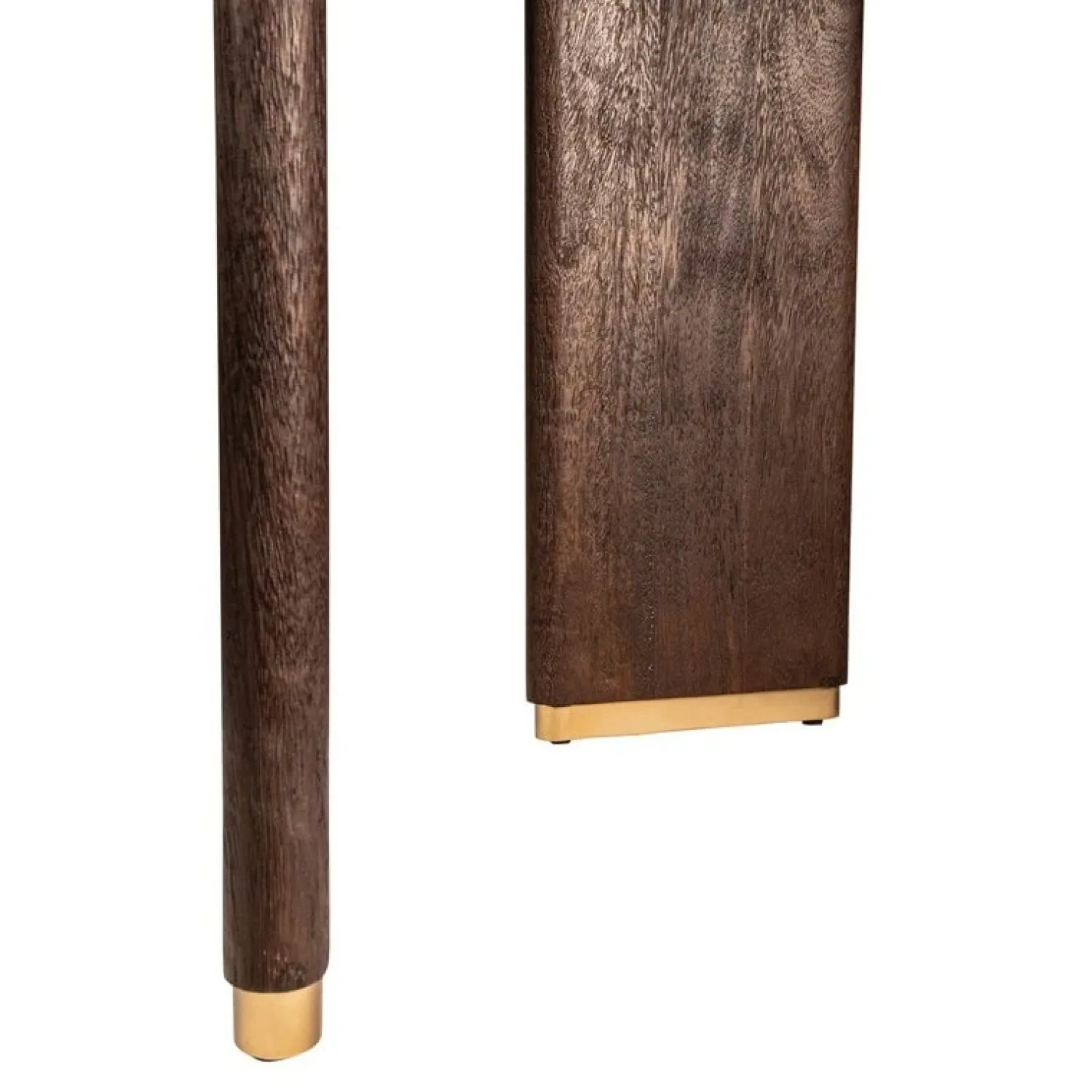 PTMD Eettafels|Lior Eettafel Bruin Goudpoot 280cm