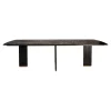 PTMD Eettafels|Lior Eettafel Zwart Goudpoot 240cm