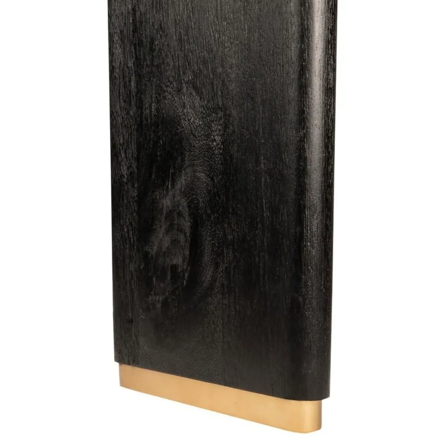 PTMD Eettafels|Lior Eettafel Zwart Goudpoot 240cm