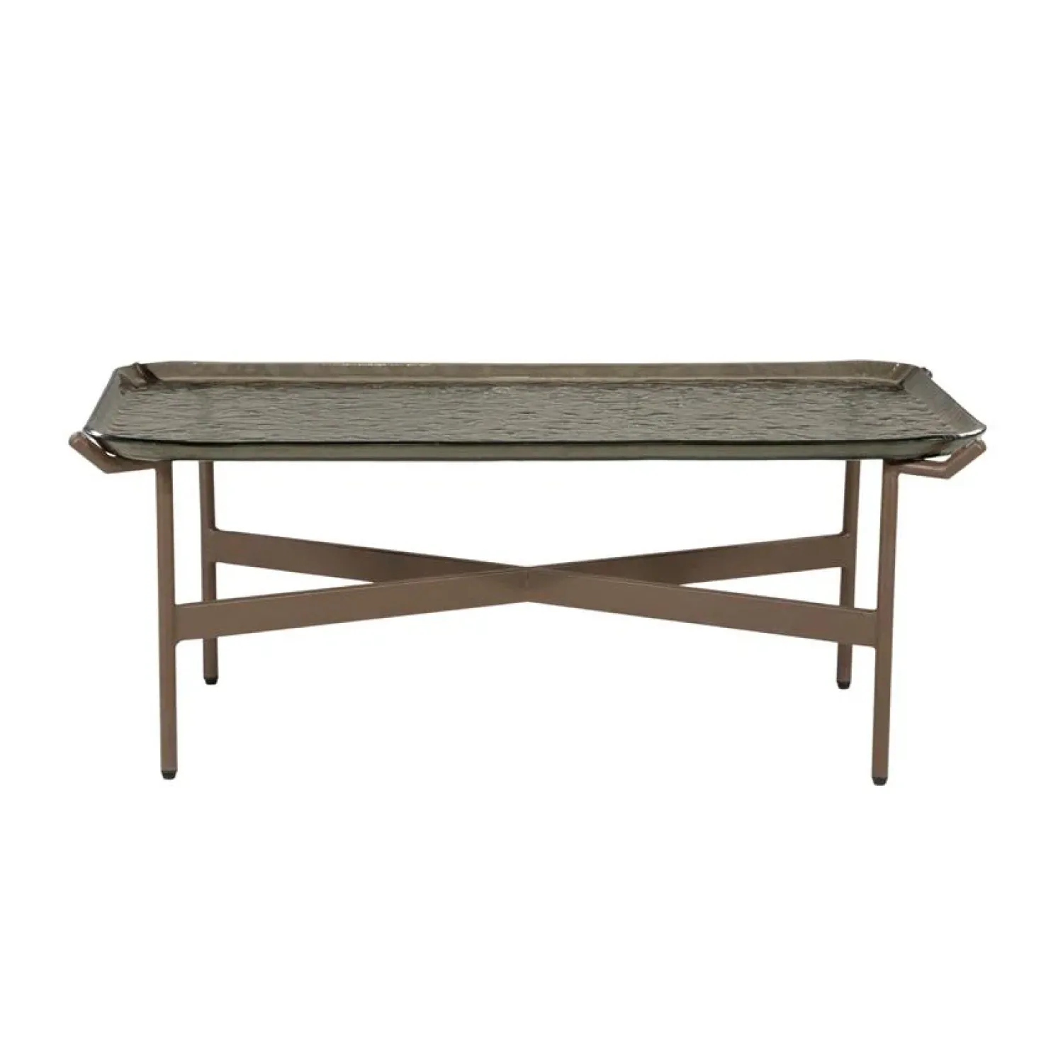 By Boo Salontafels|Liri Salontafel Bruin glas 98cm
