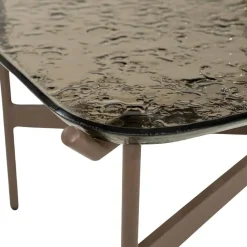 By Boo Salontafels|Liri Salontafel Bruin glas 98cm
