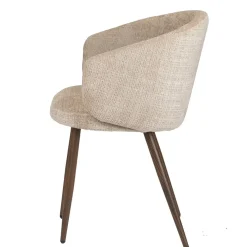 Pole to Pole Eetkamerstoelen|Lisa Eetkamerstoel Crème