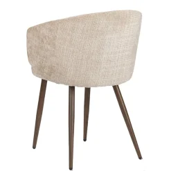 Pole to Pole Eetkamerstoelen|Lisa Eetkamerstoel Crème