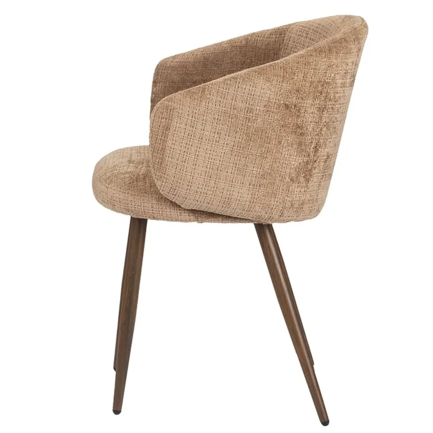 Pole to Pole Eetkamerstoelen|Lisa Eetkamerstoel Karamel