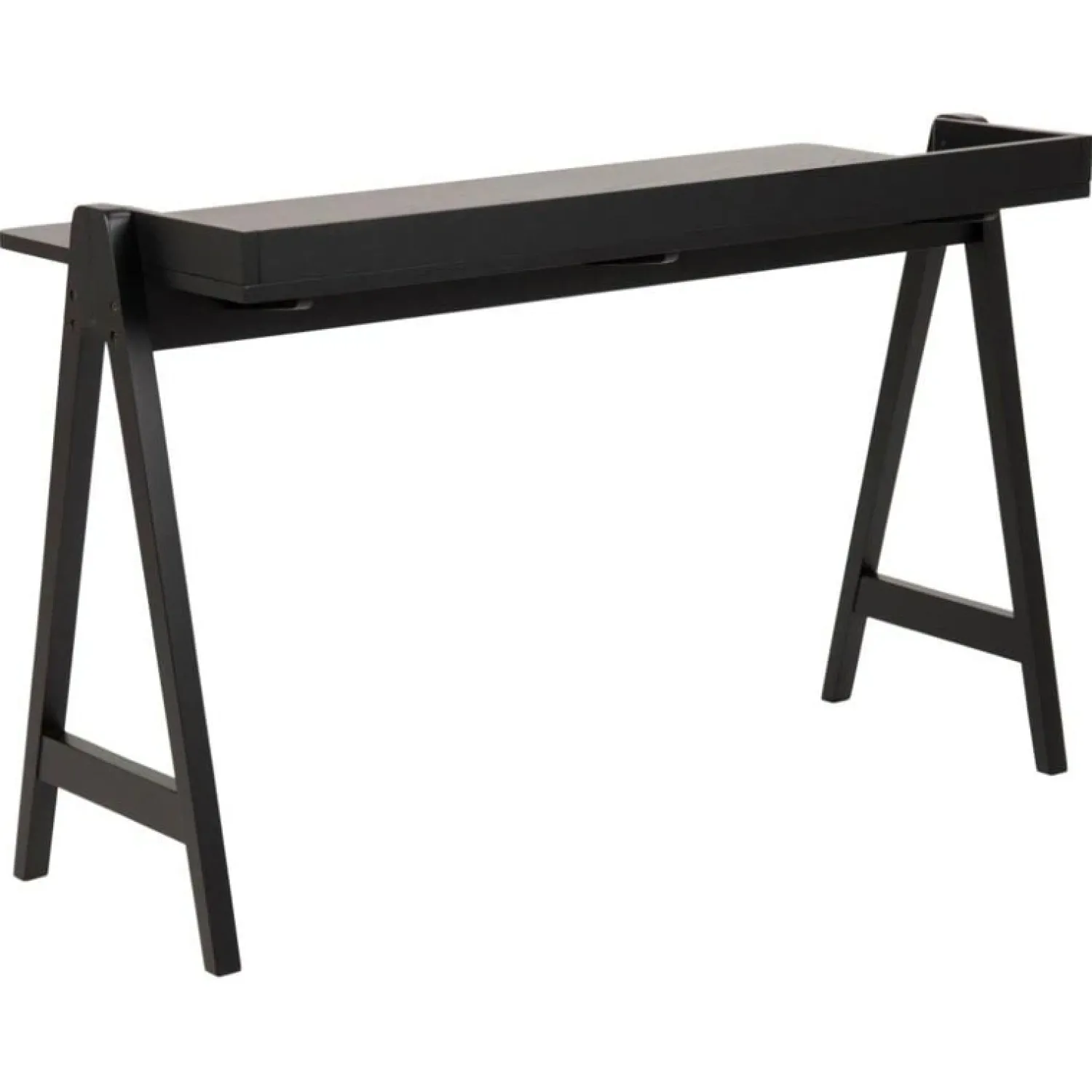Nordhavn Bureautafels|Liva Bureau Zwart 126cm