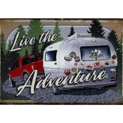 Cavetown Metalen Borden|Live the Adventure - metalen bord