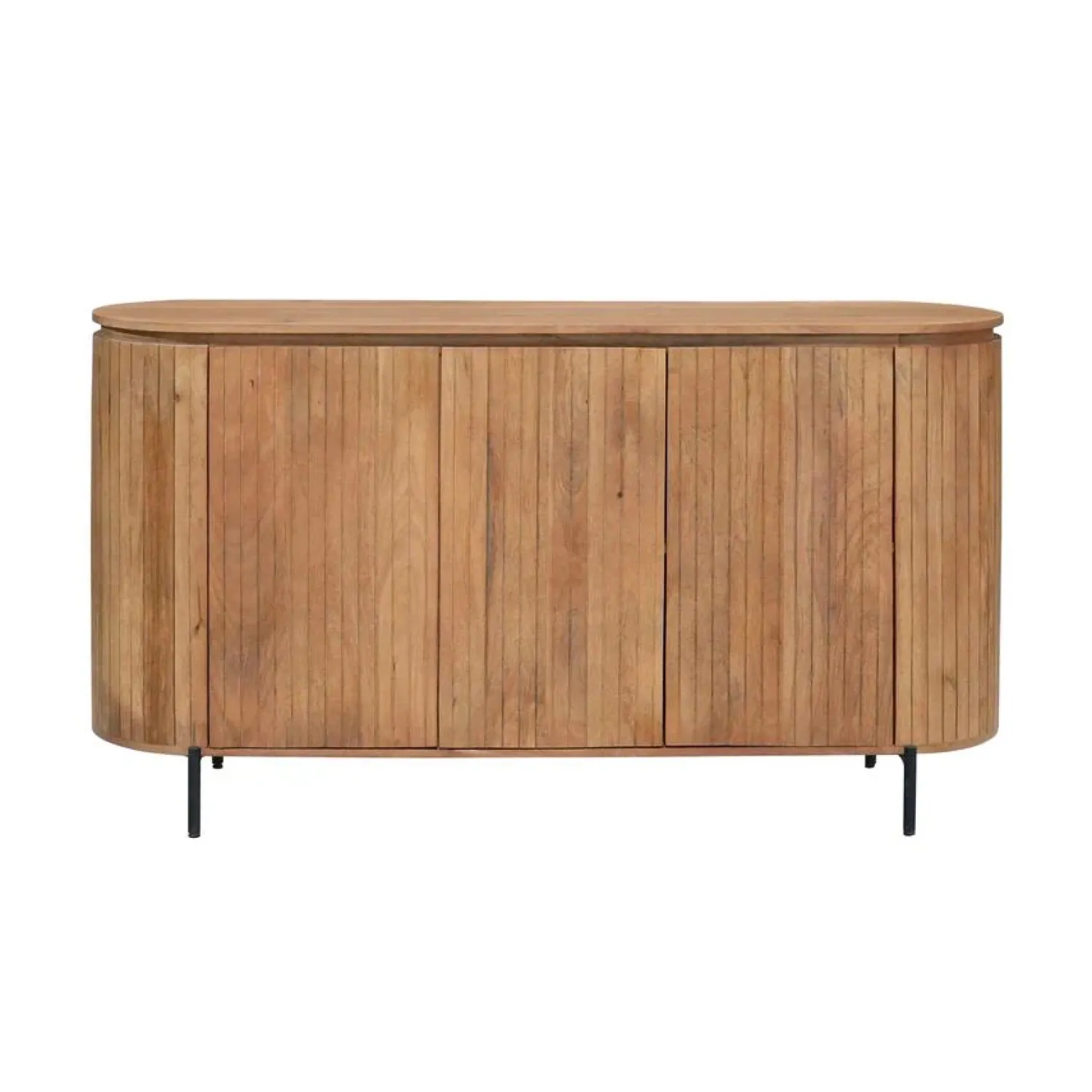 Furndea Dressoirs|Industriele Kasten|Livia Dressoir Naturel 165cm