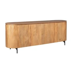 Furndea Dressoirs|Industriele Kasten|Livia Dressoir Naturel 210cm
