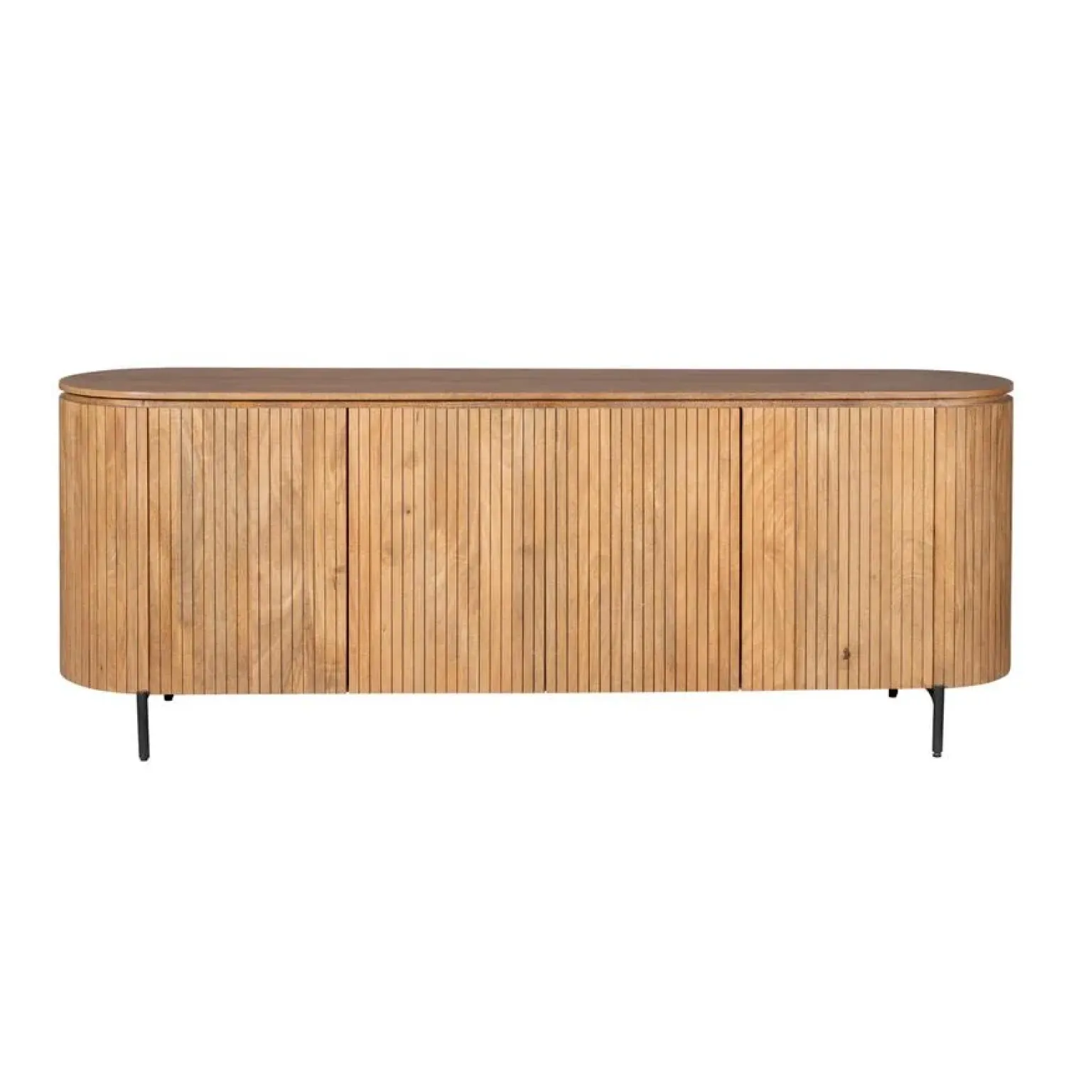 Furndea Dressoirs|Industriele Kasten|Livia Dressoir Naturel 210cm