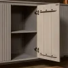 Furndea Dressoirs|Industriele Kasten|Livia Dressoir Taupe 210cm