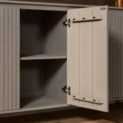 Furndea Dressoirs|Industriele Kasten|Livia Dressoir Taupe 165cm