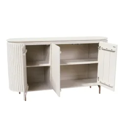 Furndea Dressoirs|Industriele Kasten|Livia Dressoir Zand 165cm