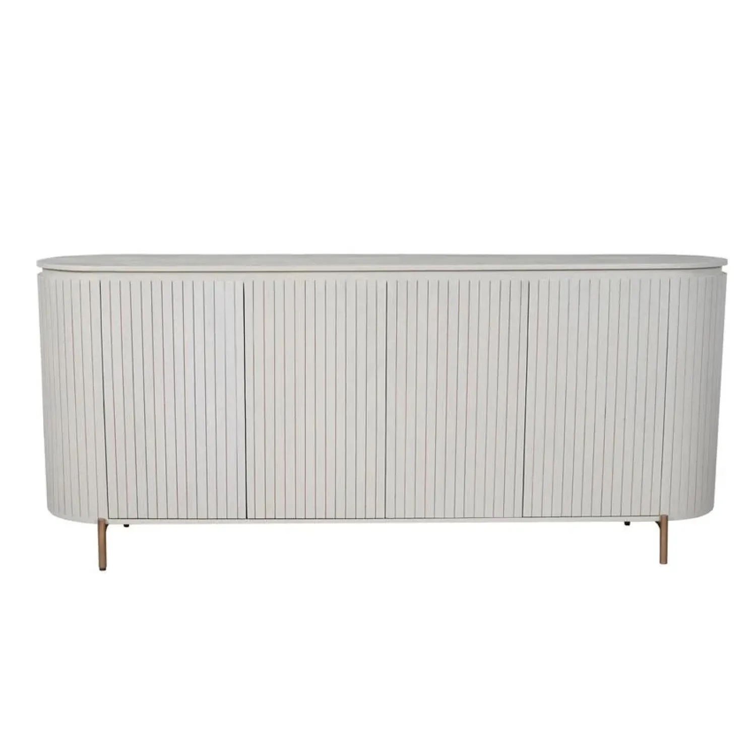 Furndea Dressoirs|Industriele Kasten|Livia Dressoir Zand 210cm