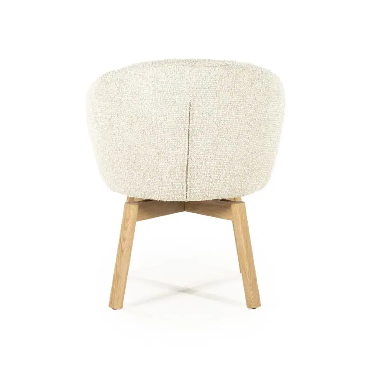 Eleonora Eetkamerstoelen|Livia Eetkamerstoel Beige stof