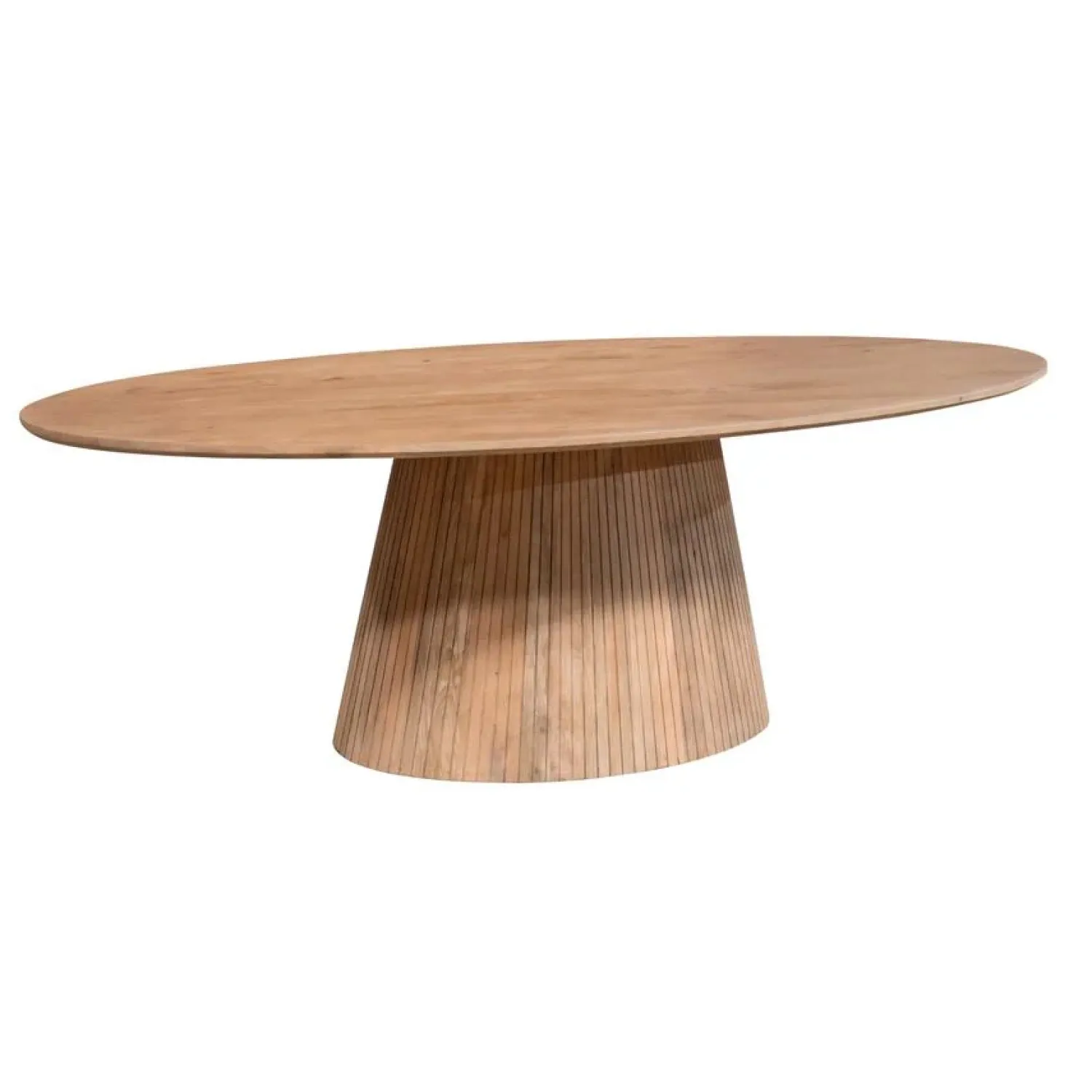 Furndea Eettafels|Livia Eettafel Ovaal Naturel 210cm