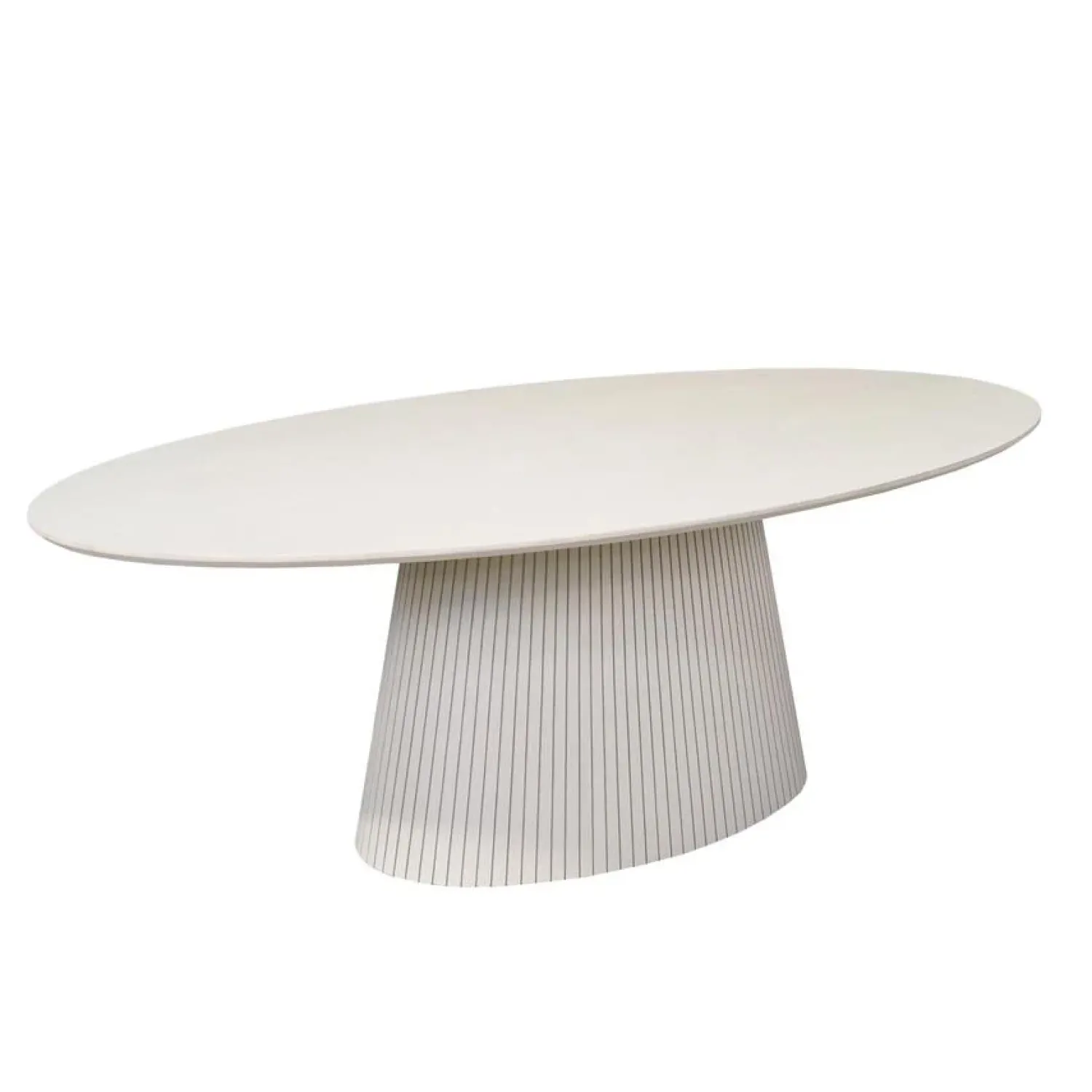 Furndea Eettafels|Livia Eettafel Ovaal Zand 210cm