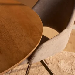 Furndea Eettafels|Livia Eettafel Rond Naturel 130cm