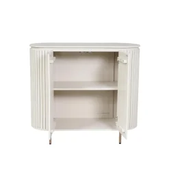 Furndea Wandkasten|Industriele Kasten|Livia Lage kast Zand 115cm