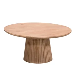 Furndea Salontafels|Livia Salontafel Rond Naturel 80cm