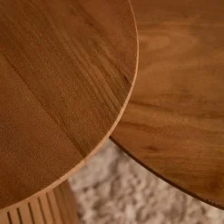 Furndea Salontafels|Livia Salontafel Rond Naturel 80cm