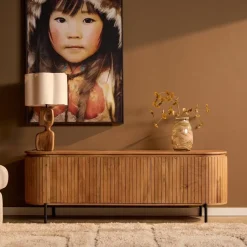 Furndea Industriele Kasten|Tv Meubels|Livia Tv meubel Naturel 165cm