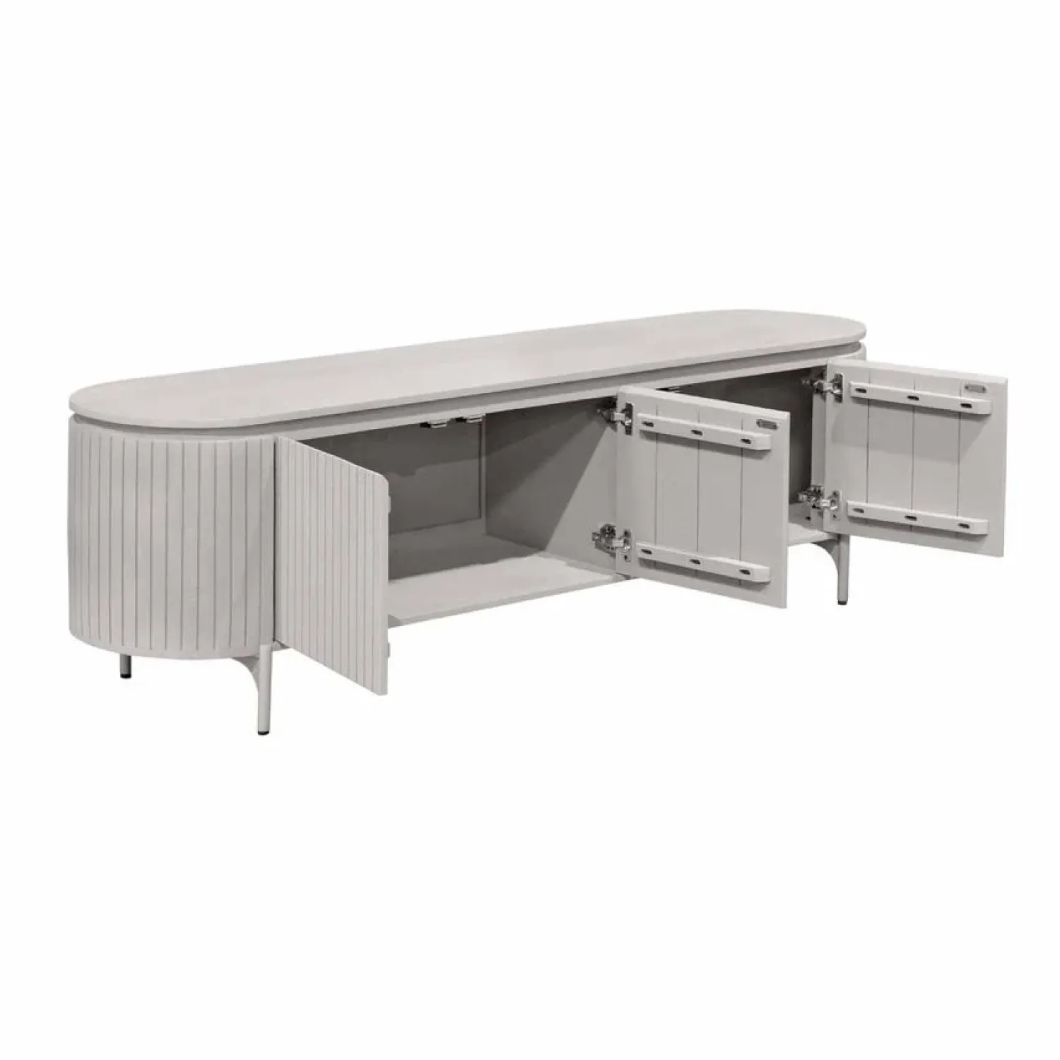 Furndea Industriele Kasten|Tv Meubels|Livia Tv meubel Taupe 165cm