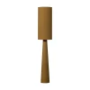 WOOOD Vloerlampen|Loft 2-lichts Vloerlamp XL metaal/bouclé tapenade
