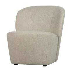 vtwonen Fauteuils|Lofty Fauteuil bouclé naturel