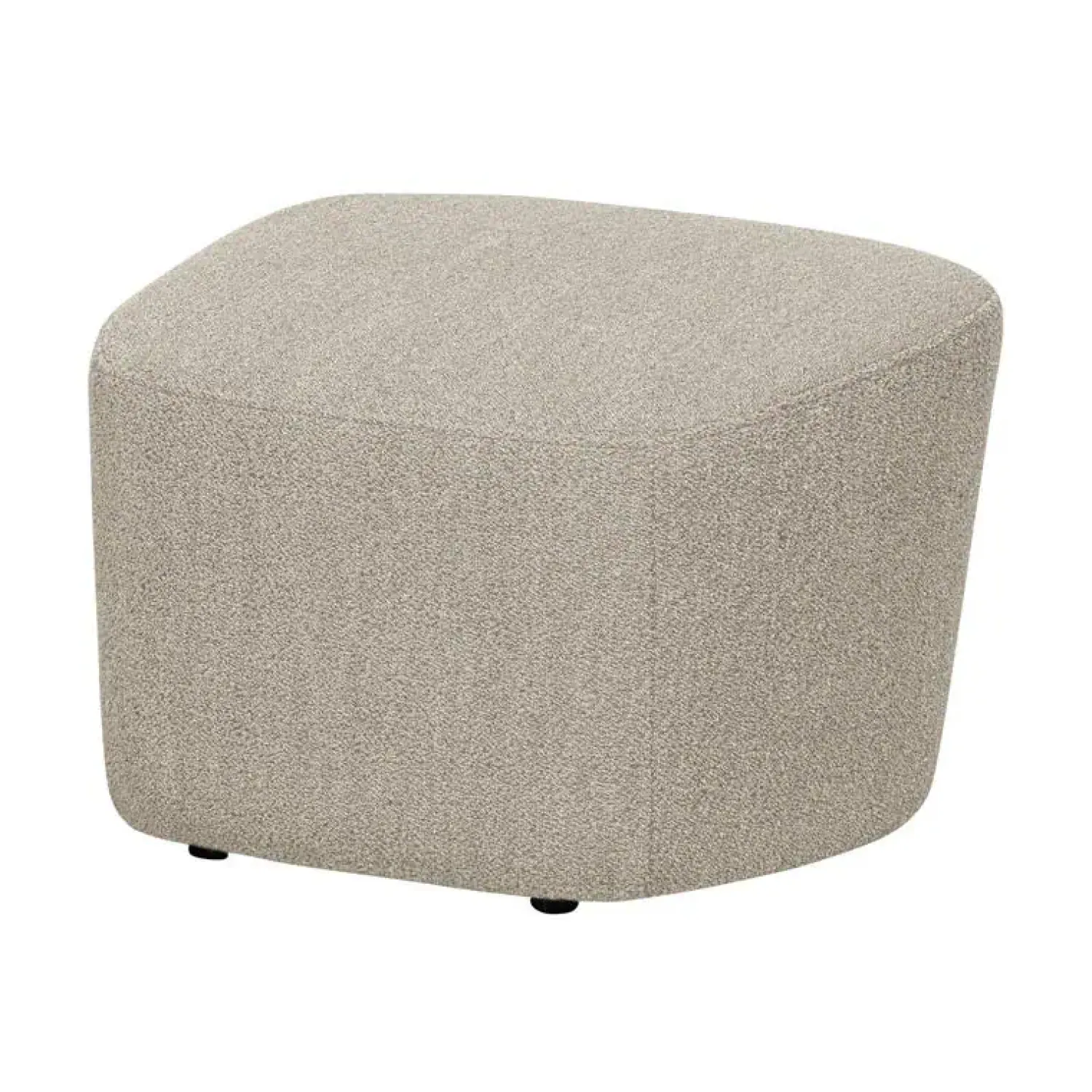 vtwonen Hockers|Lofty Hocker bouclé naturel