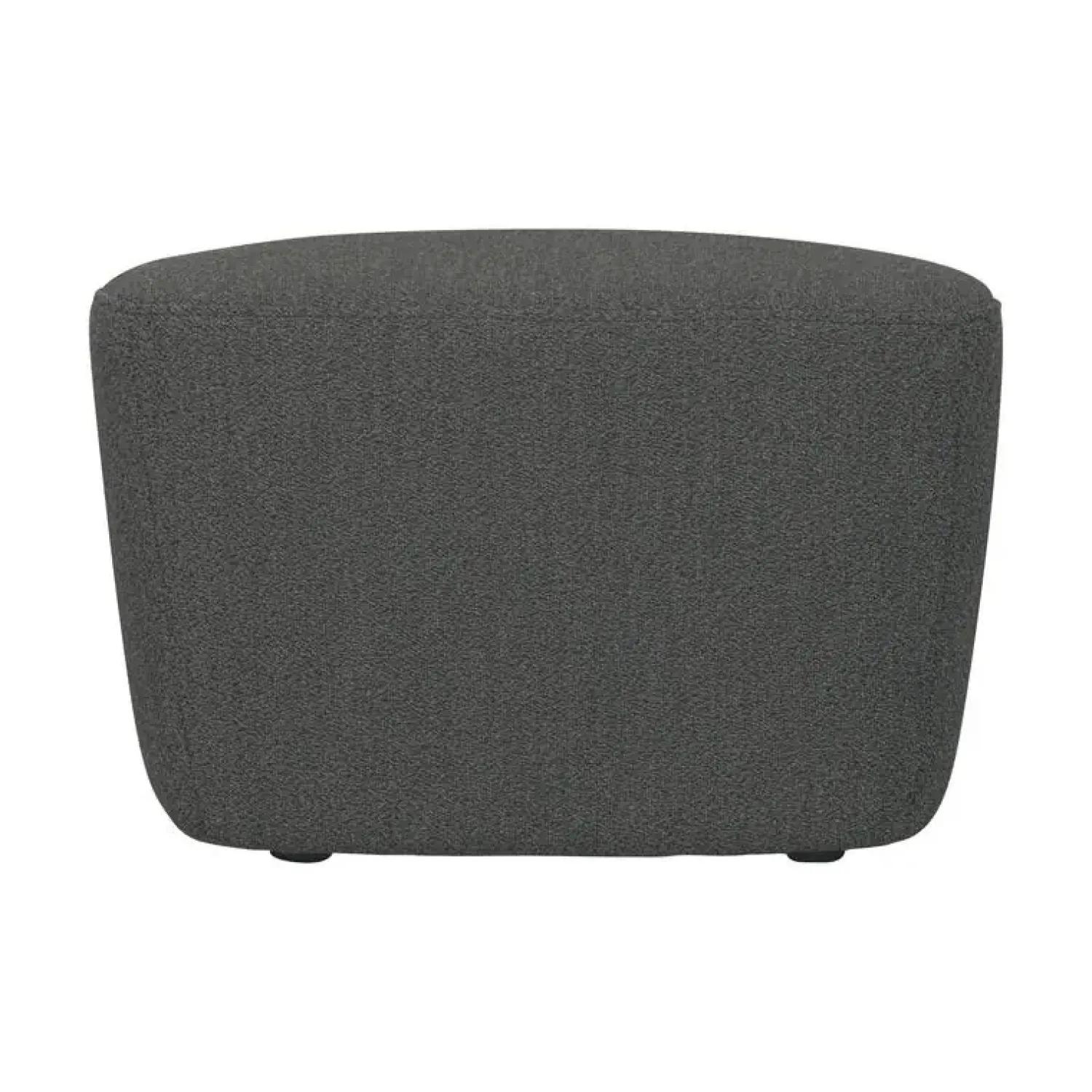 vtwonen Hockers|Lofty Hocker bouclé staalgrijs