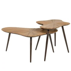 By Boo Salontafels|Loma Salontafel organisch Set van 2