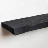 Cavetown Wandplanken|Wandrekken|Londo wandplank zwevend Zwart Mangohout 80cm