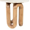 By Boo Bijzettafels|LoopStone Bijzettafel rond Naturel 52cm