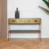 PTMD Sidetables|Loua sidetable goud 119,5cm