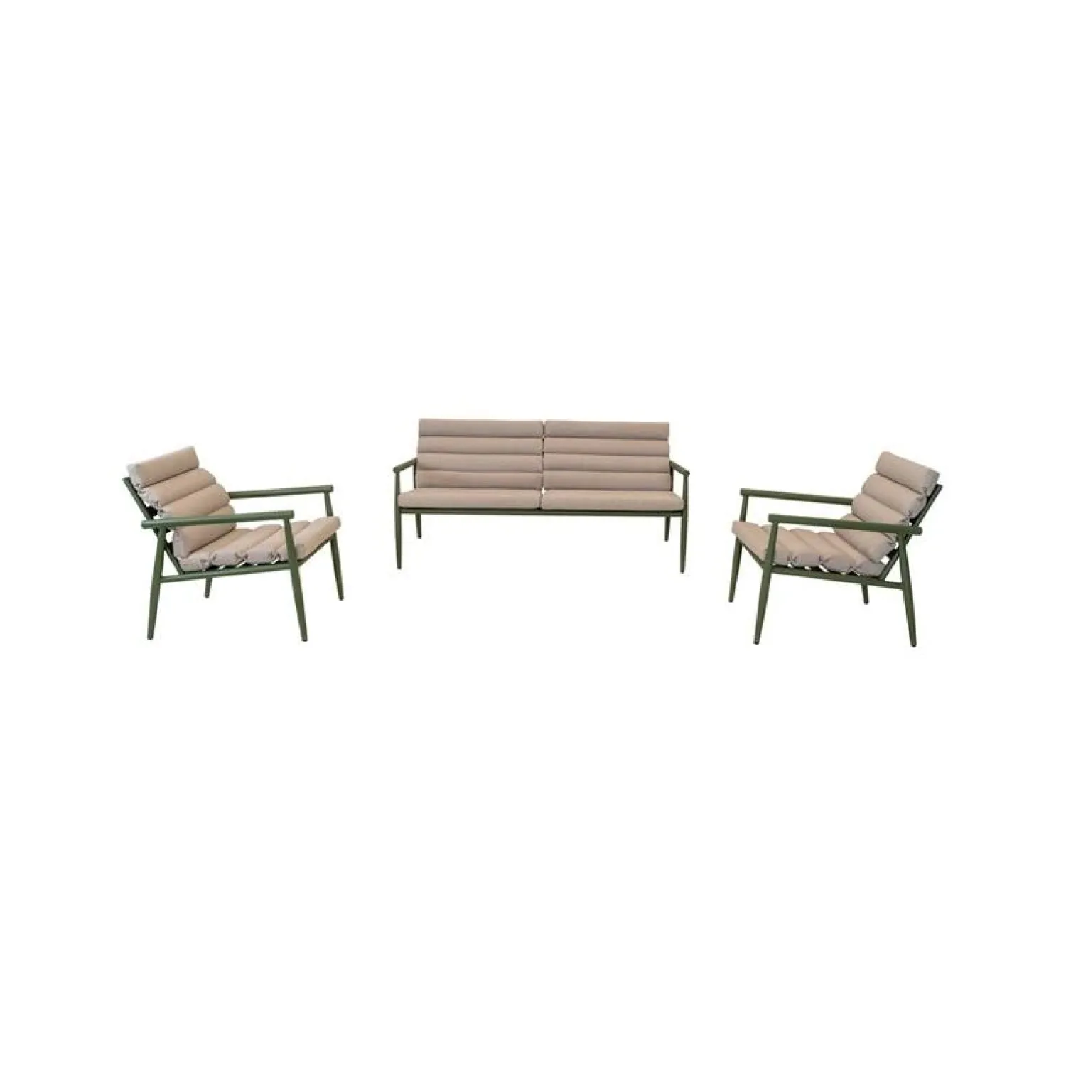 Lesli Living Loungeset|Tuinbanken|Loungeset Harper Olive