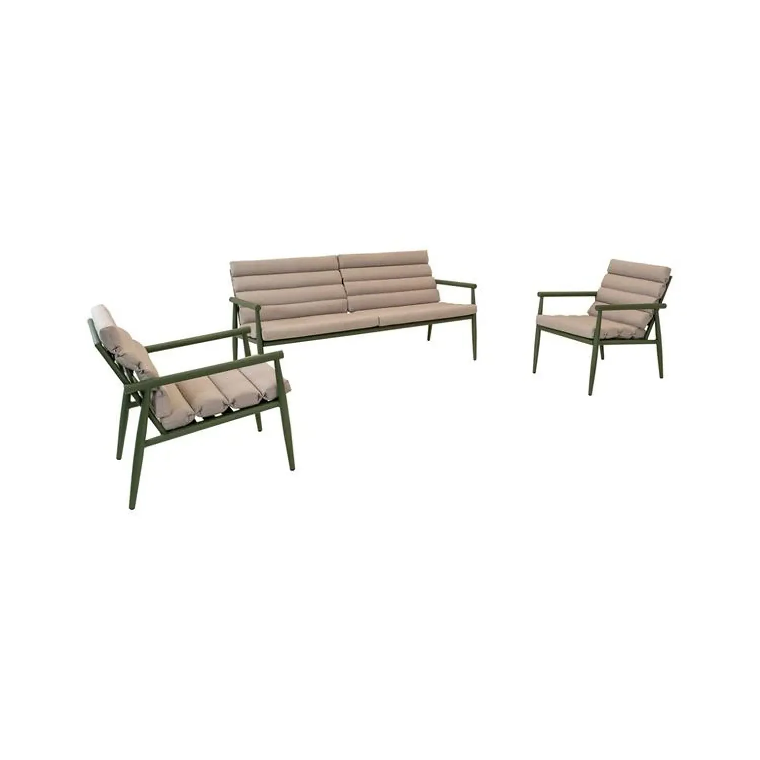 Lesli Living Loungeset|Tuinbanken|Loungeset Harper Olive